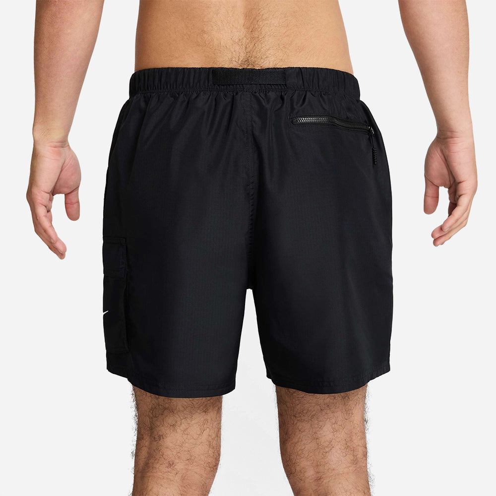 Quần Bơi Thể Thao Nam Nike Swim 5" Volley - Đen - Supersports Vietnam
