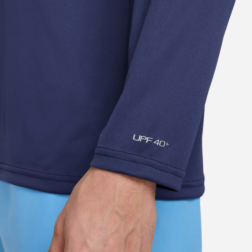 Áo Bơi Nam Nike Swim Long Sleeve Hydroguard - Xanh Navy - Supersports Vietnam