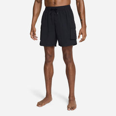 Quần Bơi Thể Thao Nam Nike Swim 7" Volley - Đen - Supersports Vietnam