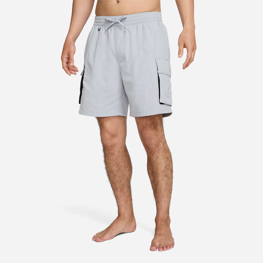 Quần Bơi Thể Thao Nam Nike Swim 7" Volley - Xám - Supersports Vietnam