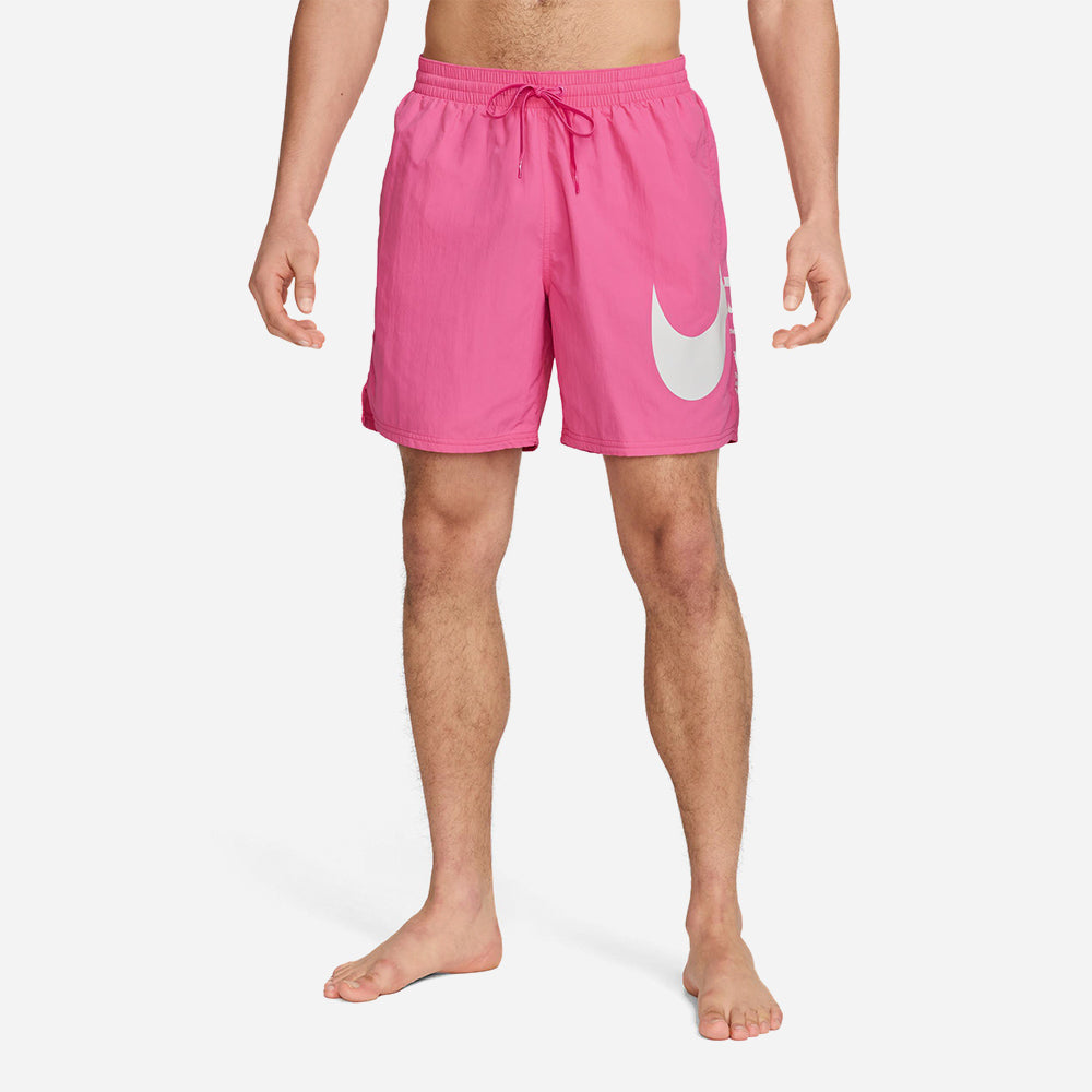 Quần Bơi Thể Thao Nam Nike Swim 7" Volley - Hồng - Supersports Vietnam