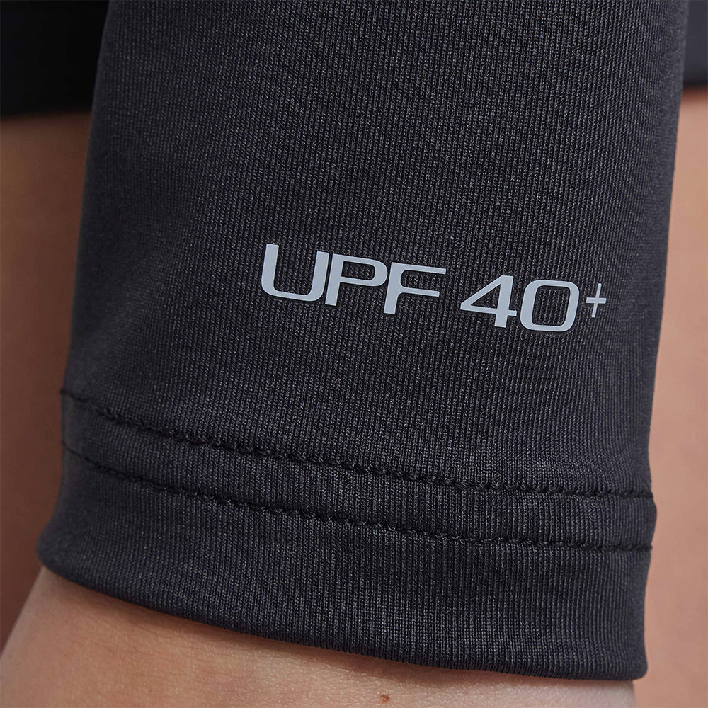 Áo Bơi Thể Thao Bé Gái Nike Swim Long Sleeve Hydroguard - Đen - Supersports Vietnam