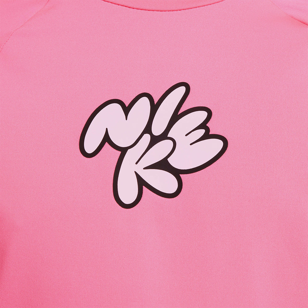 Áo Bơi Thể Thao Bé Gái Nike Swim Long Sleeve Hydroguard - Hồng - Supersports Vietnam