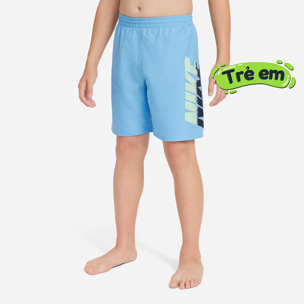 Quần Bơi Thể Thao Bé Trai Nike Swim 7" Volley - Xanh Dương - Supersports Vietnam