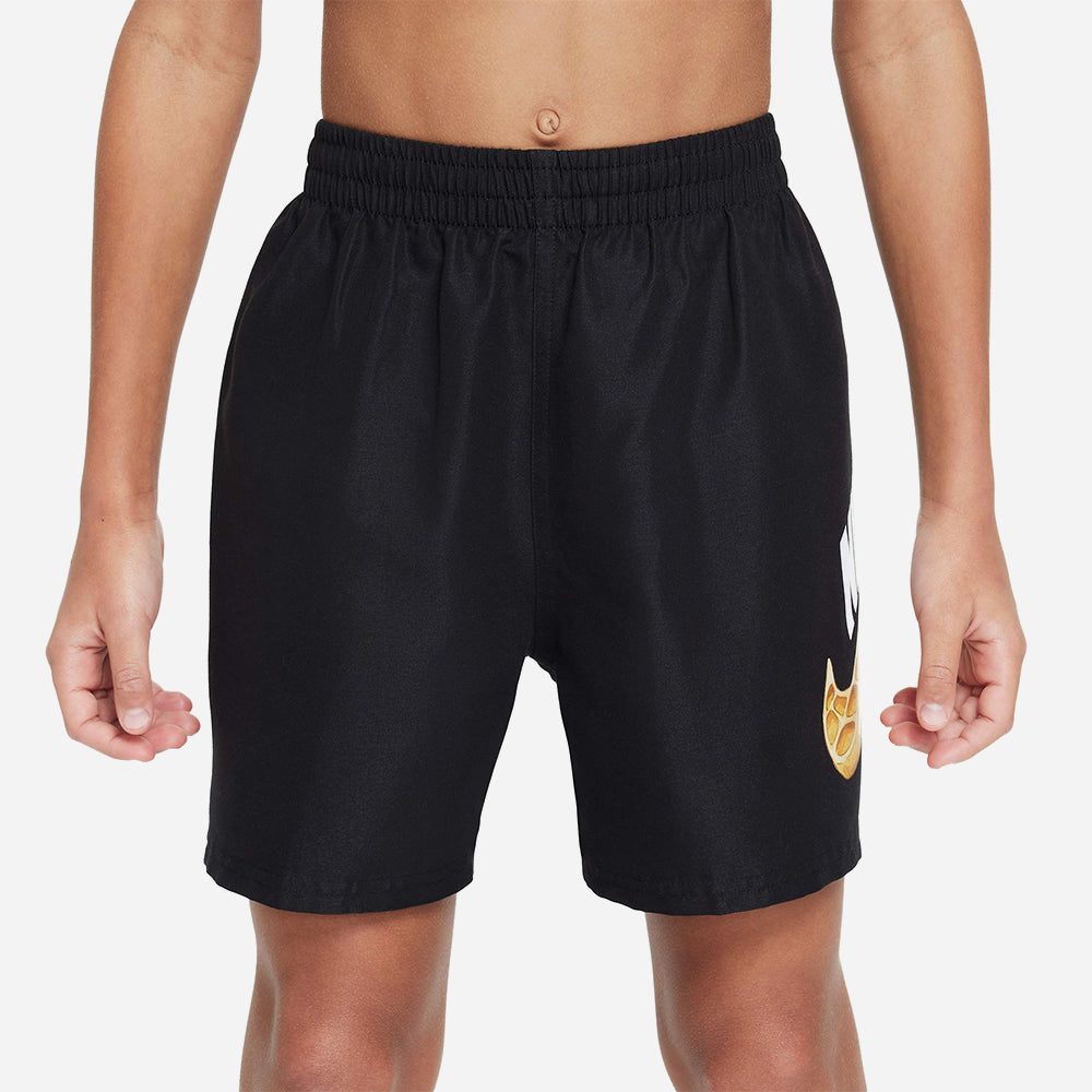 Quần Bơi Thể Thao Bé Trai Nike Swim 4" Volley - Đen - Supersports Vietnam