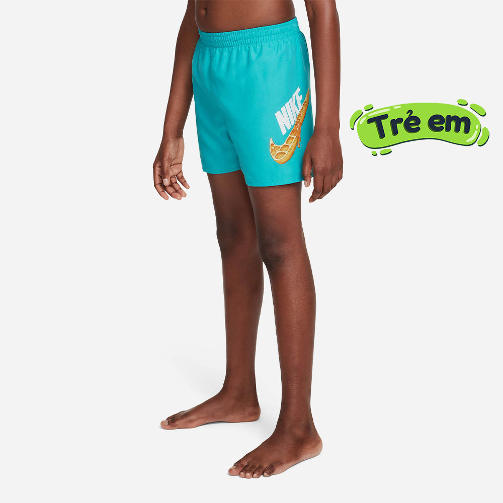 Quần Bơi Thể Thao Bé Trai Nike Swim 4" Volley - Xanh Dương - Supersports Vietnam
