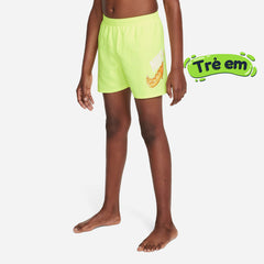 Quần Bơi Thể Thao Bé Trai Nike Swim 4" Volley - Xanh Lá - Supersports Vietnam