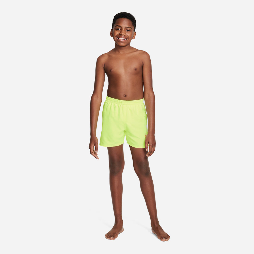 Quần Bơi Thể Thao Bé Trai Nike Swim 4" Volley - Xanh Lá - Supersports Vietnam