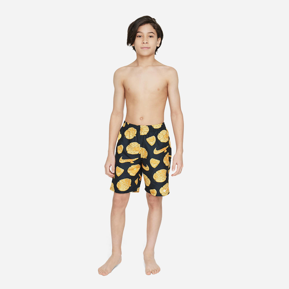 Quần Bơi Thể Thao Bé Trai Nike Swim 7" Volley - Đen - Supersports Vietnam