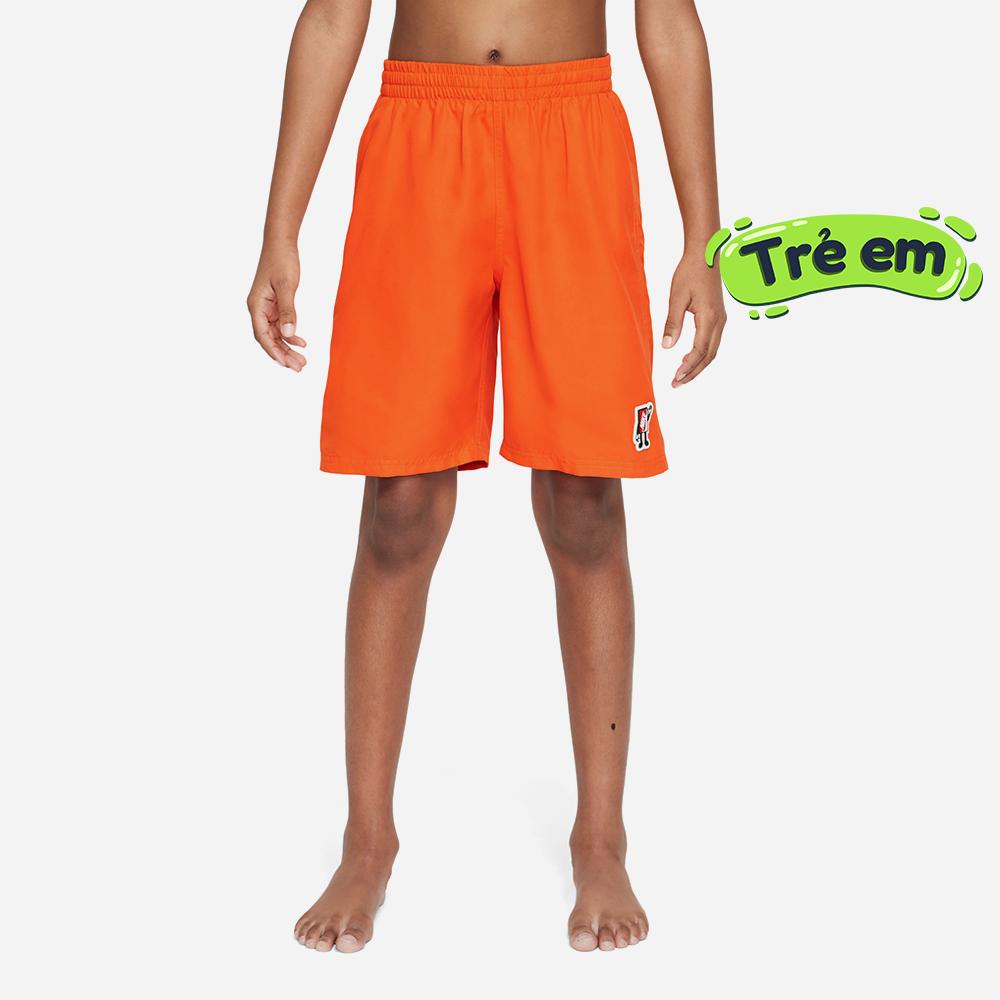 Quần Bơi Bé Trai Nike Swim 7" Volley - Cam - Supersports Vietnam