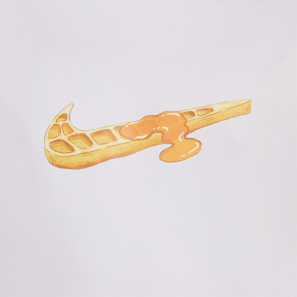 Áo Bơi Thể Thao Bé Trai Nike Swim Short Sleeve Hydroguard - Trắng - Supersports Vietnam