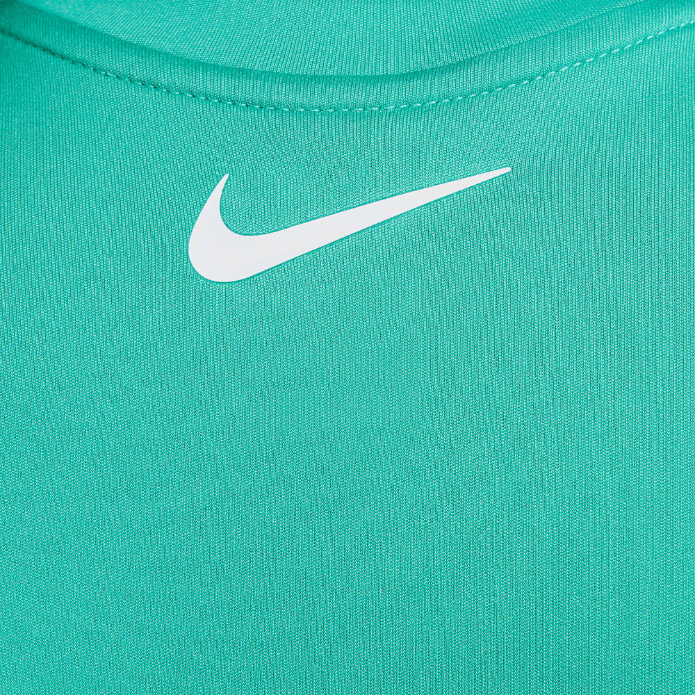 Áo Bơi Thể Thao Bé Trai Nike Swim Short Sleeve Hydroguard - Xanh Lá - Supersports Vietnam