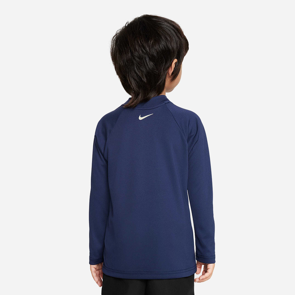 Áo Bơi Bé Trai Nike Swim Long Sleeve Hydroguard - Xanh Navy - Supersports Vietnam