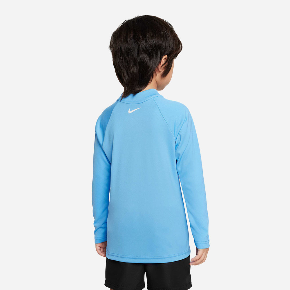 Áo Bơi Bé Trai Nike Swim Long Sleeve Hydroguard - Xanh Dương - Supersports Vietnam