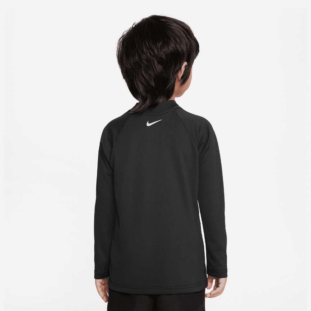 Áo Bơi Bé Trai Nike Swim Long Sleeve Hydroguard - Đen - Supersports Vietnam