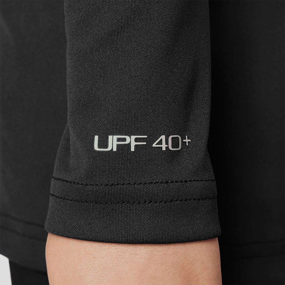 Áo Bơi Bé Trai Nike Swim Long Sleeve Hydroguard - Đen - Supersports Vietnam