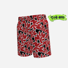 Quần Bơi Bé Trai Nike Swim 5" Volley - Đỏ - Supersports Vietnam