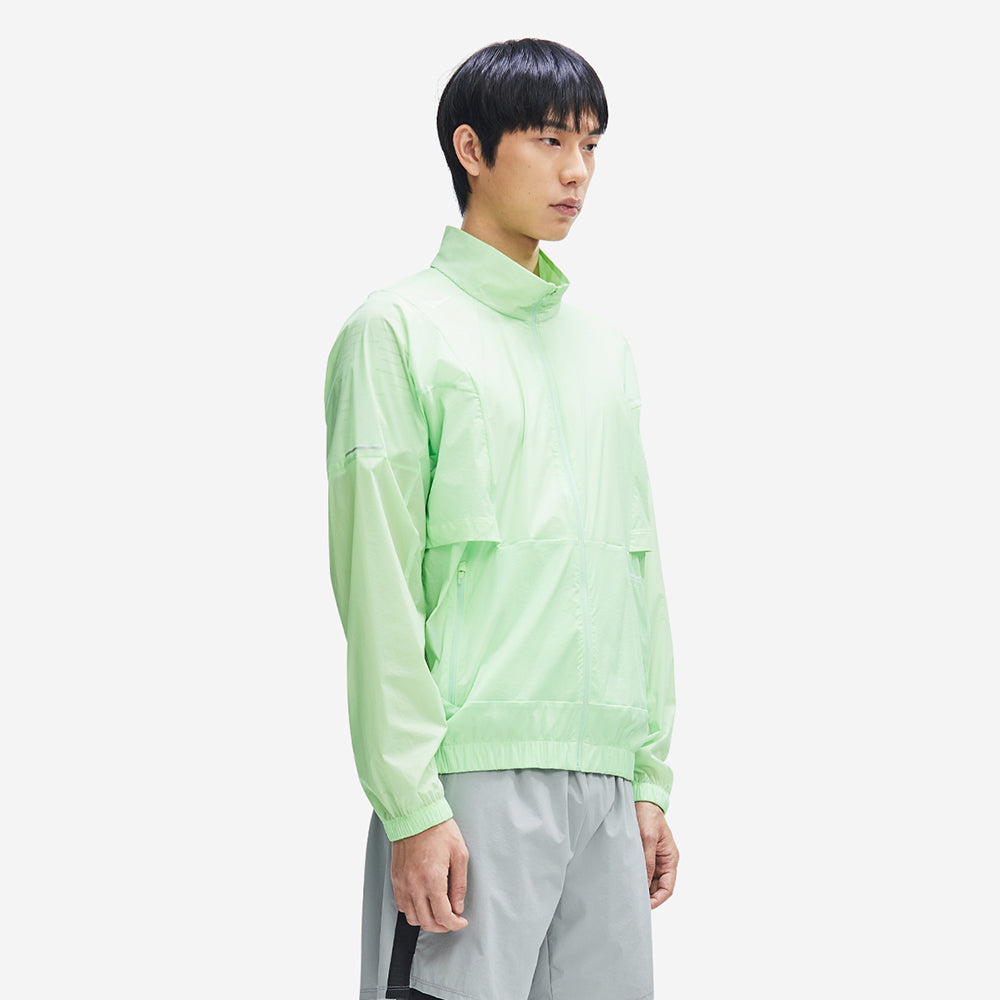 Áo Khoác Thể Thao Nam Prospecs Ventilated Breathable Running - Xanh Lá - Supersports Vietnam