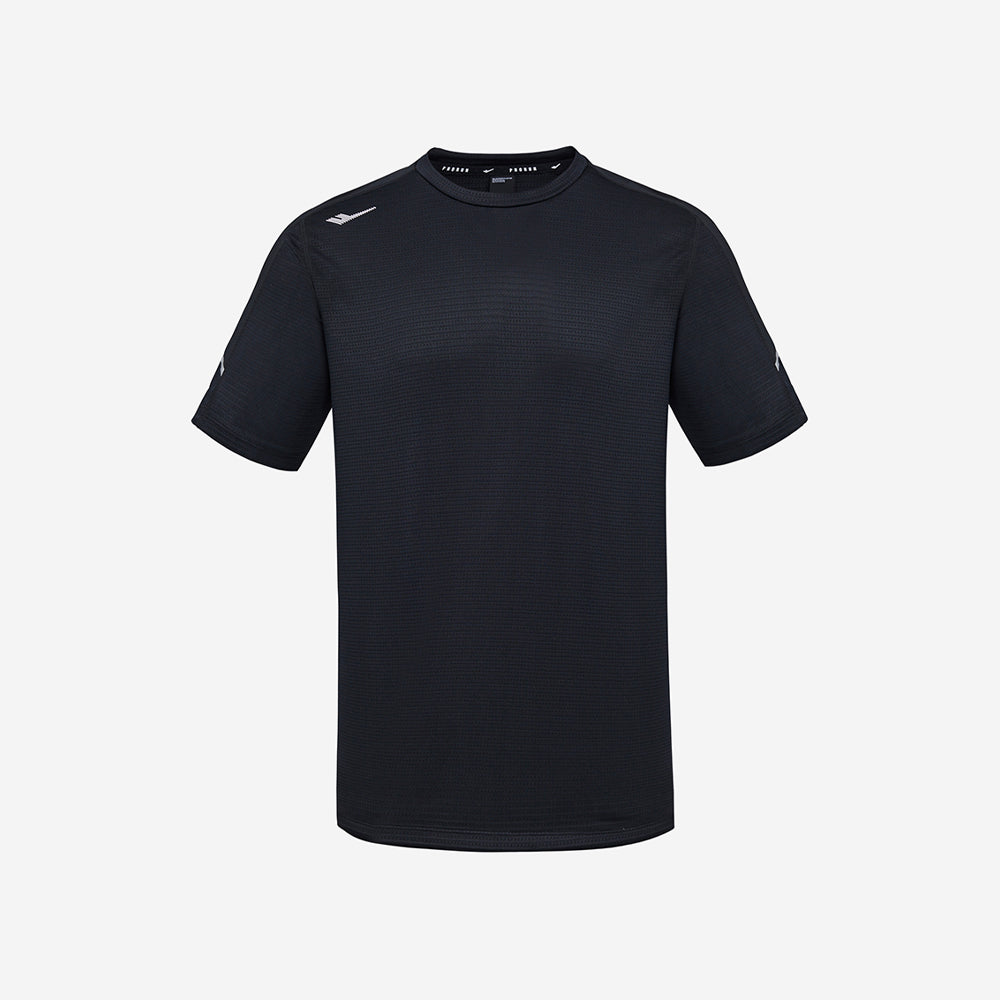 Áo Tay Ngắn Nam Prospecs Breathable Running - Đen - Supersports Vietnam