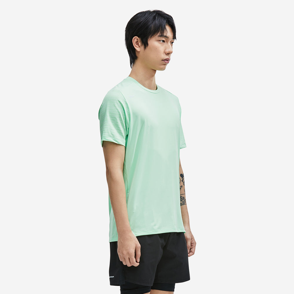 Áo Tay Ngắn Nam Prospecs Sleeve Reflective Running Sleeve - Xanh Mint - Supersports Vietnam