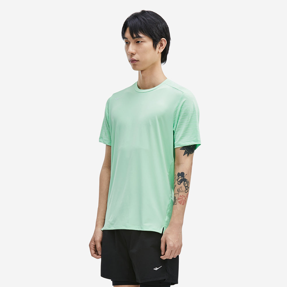 Áo Tay Ngắn Nam Prospecs Sleeve Reflective Running Sleeve - Xanh Mint - Supersports Vietnam