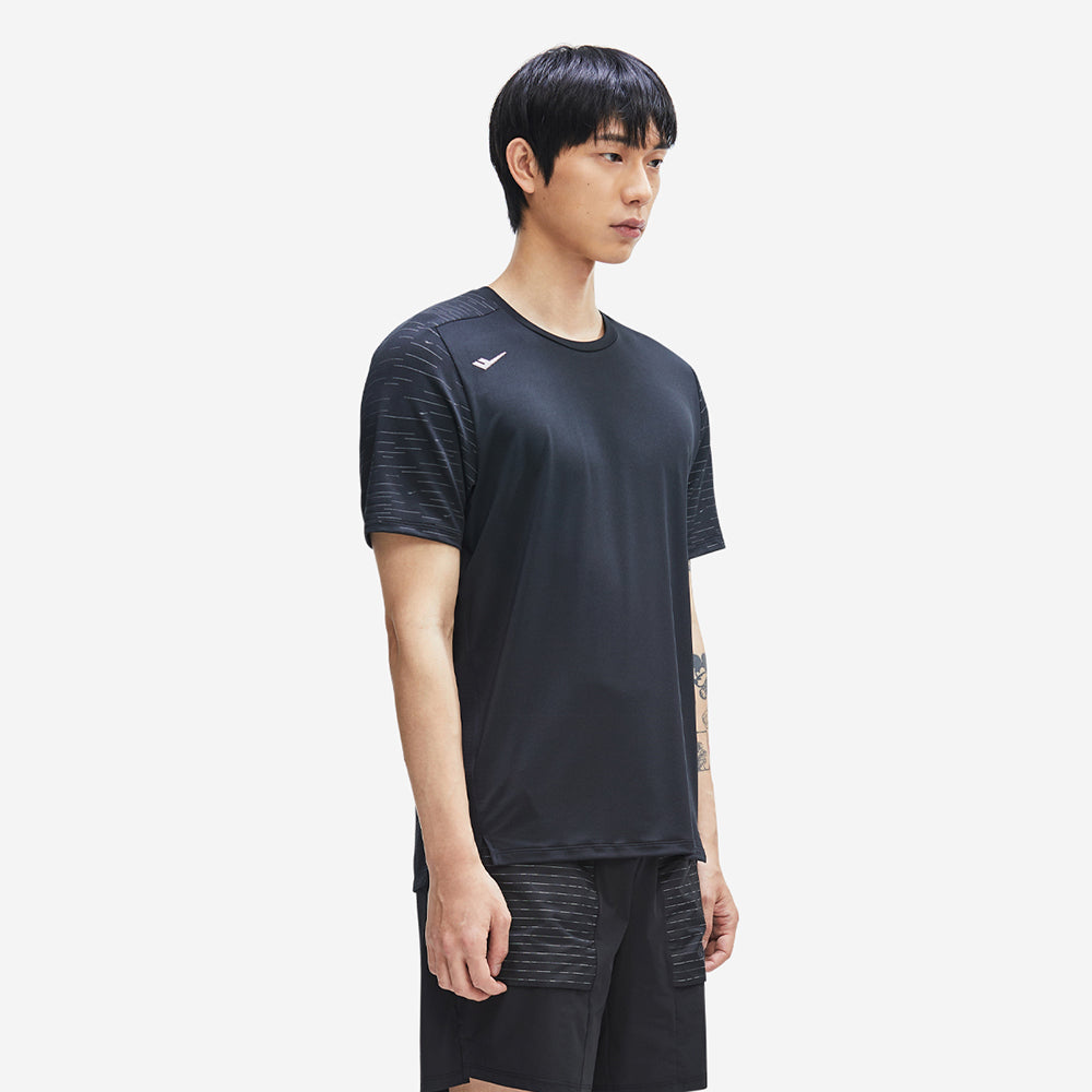 Áo Tay Ngắn Nam Prospecs Sleeve Reflective Running Sleeve - Đen - Supersports Vietnam