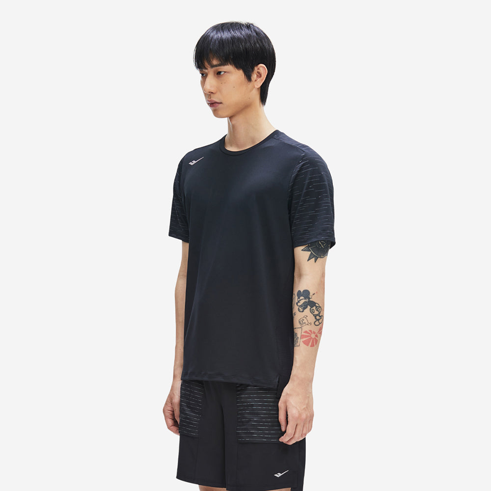 Áo Tay Ngắn Nam Prospecs Sleeve Reflective Running Sleeve - Đen - Supersports Vietnam