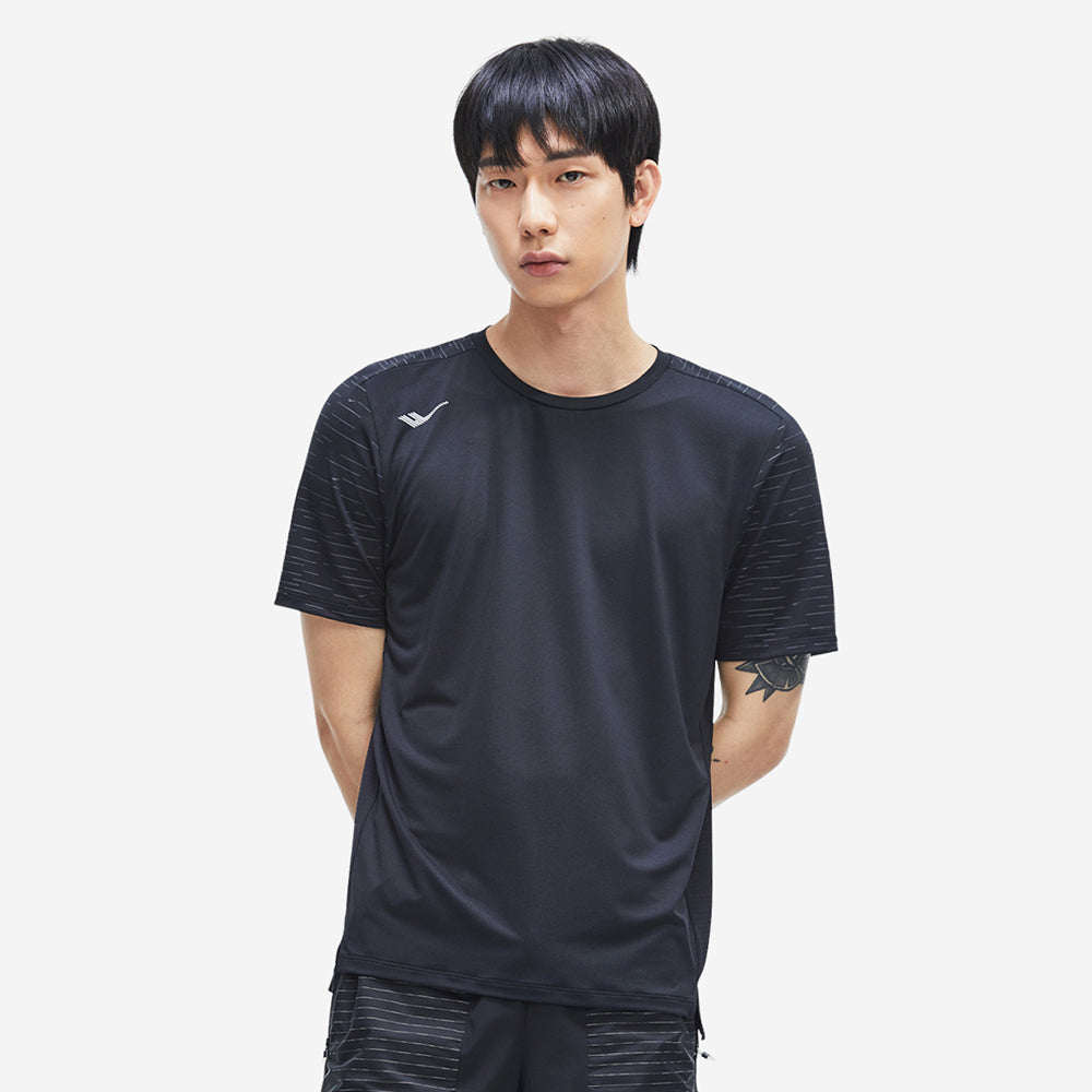 Áo Tay Ngắn Nam Prospecs Sleeve Reflective Running Sleeve - Đen - Supersports Vietnam