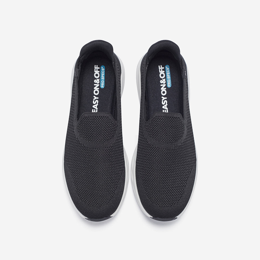 Giày Slip-On Unisex Prospecs Free Wrap - Đen - Supersports Vietnam