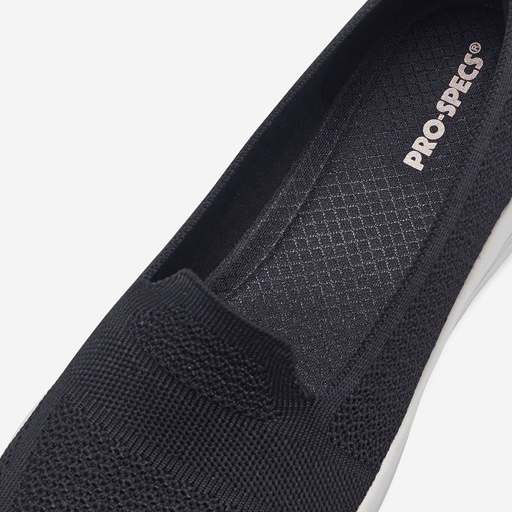 Giày Slip-On Nữ Prospecs Lauren Mj - Đen - Supersports Vietnam