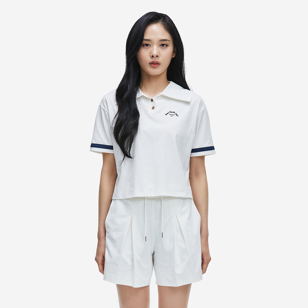 Áo Polo Nữ Prospecs Jersey Half Zip - Trắng - Supersports Vietnam