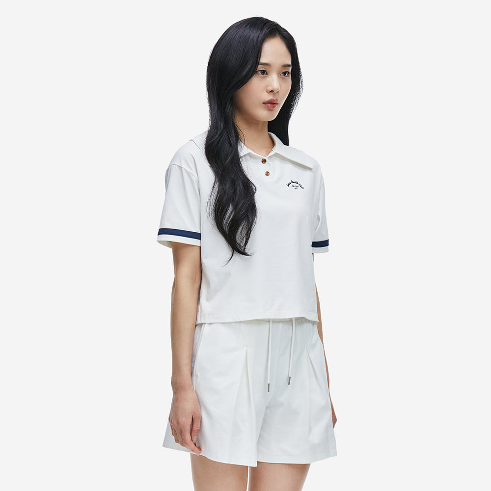 Áo Polo Nữ Prospecs Jersey Half Zip - Trắng - Supersports Vietnam