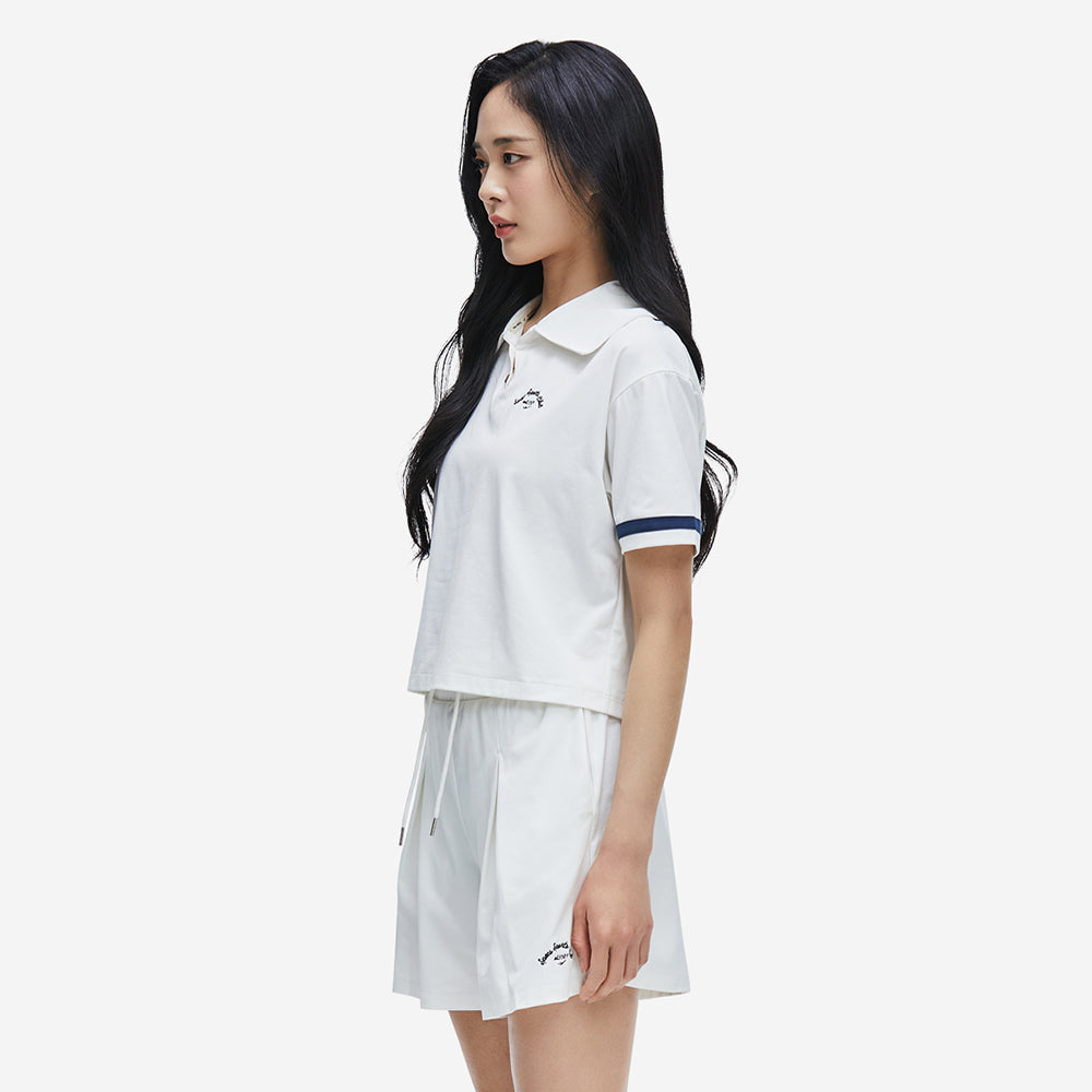 Áo Polo Nữ Prospecs Jersey Half Zip - Trắng - Supersports Vietnam