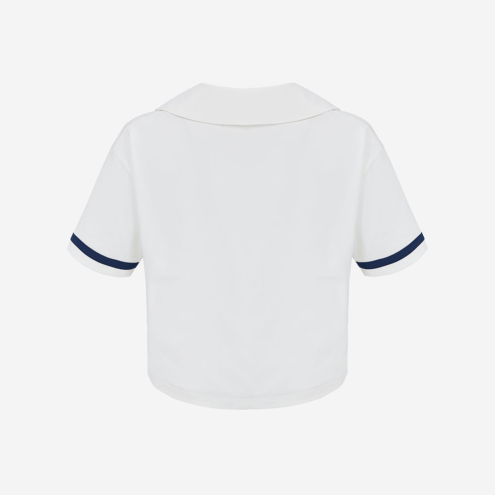 Áo Polo Nữ Prospecs Jersey Half Zip - Trắng - Supersports Vietnam