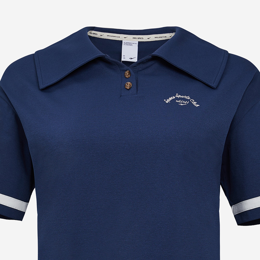 Áo Polo Thể Thao Nữ Prospecs Jersey Half Zip - Xanh Navy - Supersports Vietnam
