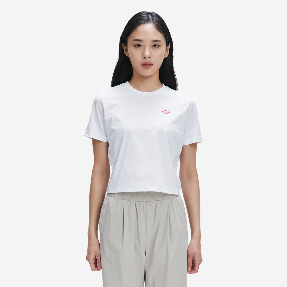 Áo Tay Ngắn Nữ Prospecs Jersey Crop - Trắng - Supersports Vietnam