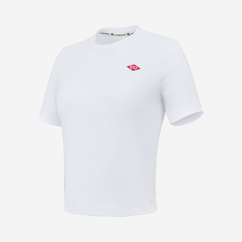 Áo Tay Ngắn Nữ Prospecs Jersey Crop - Trắng - Supersports Vietnam
