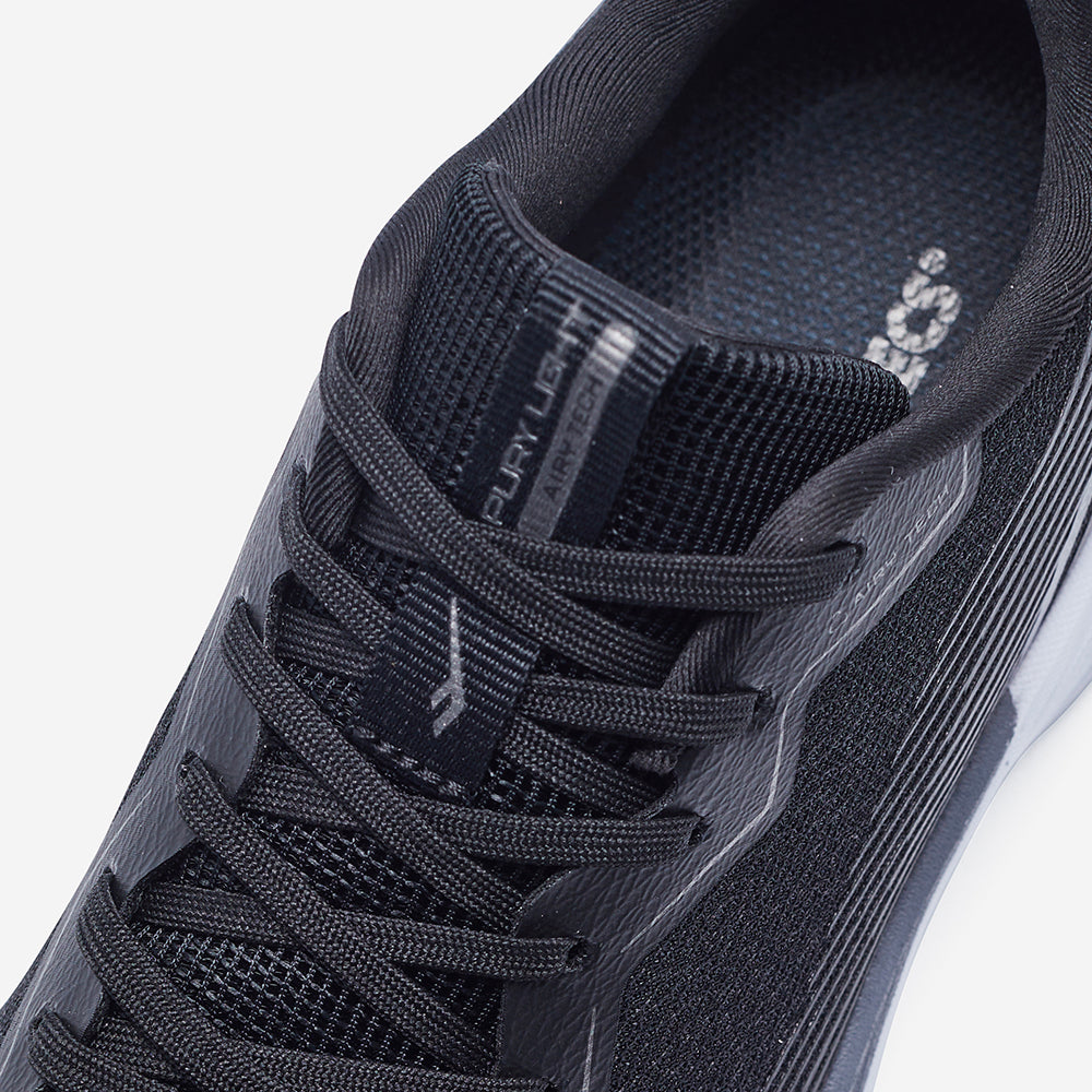 Giày Chạy Bộ Unisex Prospecs Pury Light - Đen - Supersports Vietnam