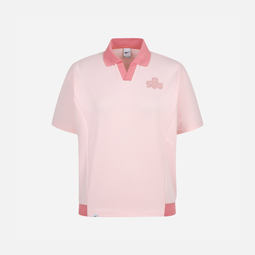 Áo Polo Tay Ngắn Nữ Prospecs Dolman Fit Open Eri - Hồng - Supersports Vietnam