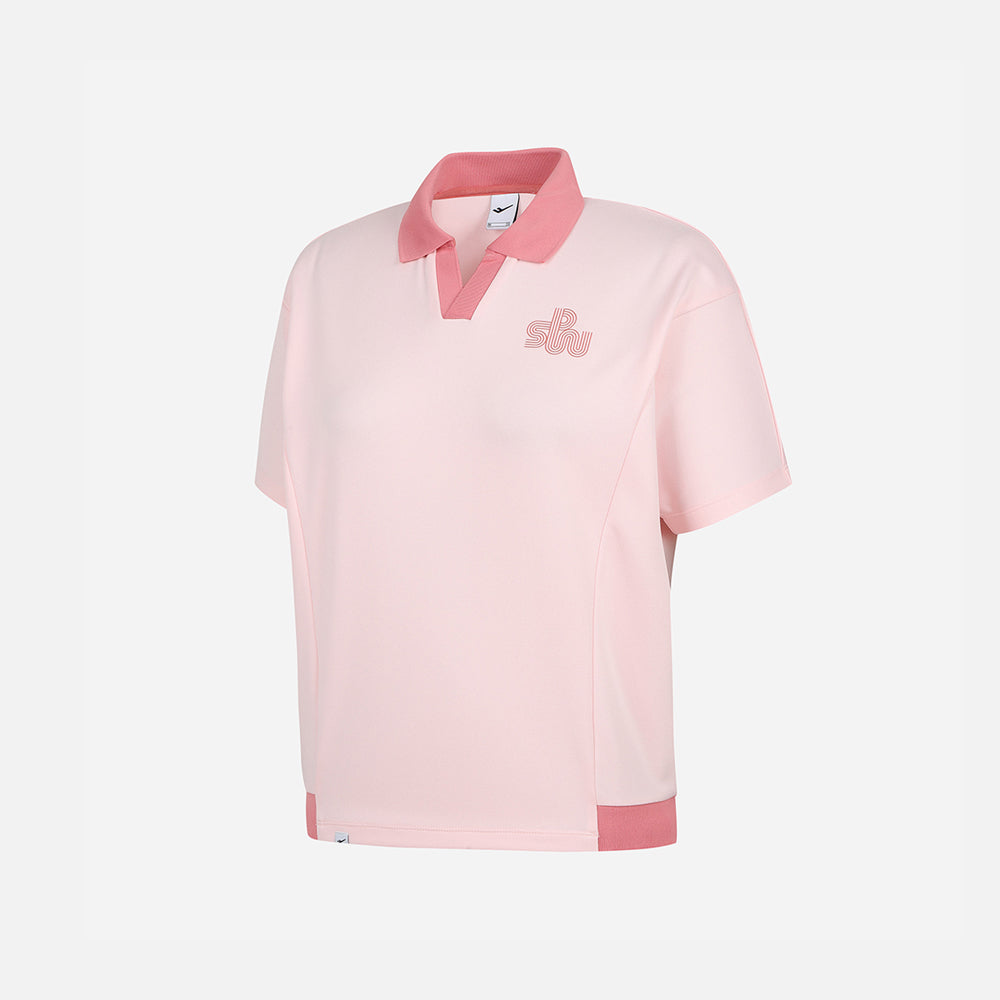Áo Polo Tay Ngắn Nữ Prospecs Dolman Fit Open Eri - Hồng - Supersports Vietnam