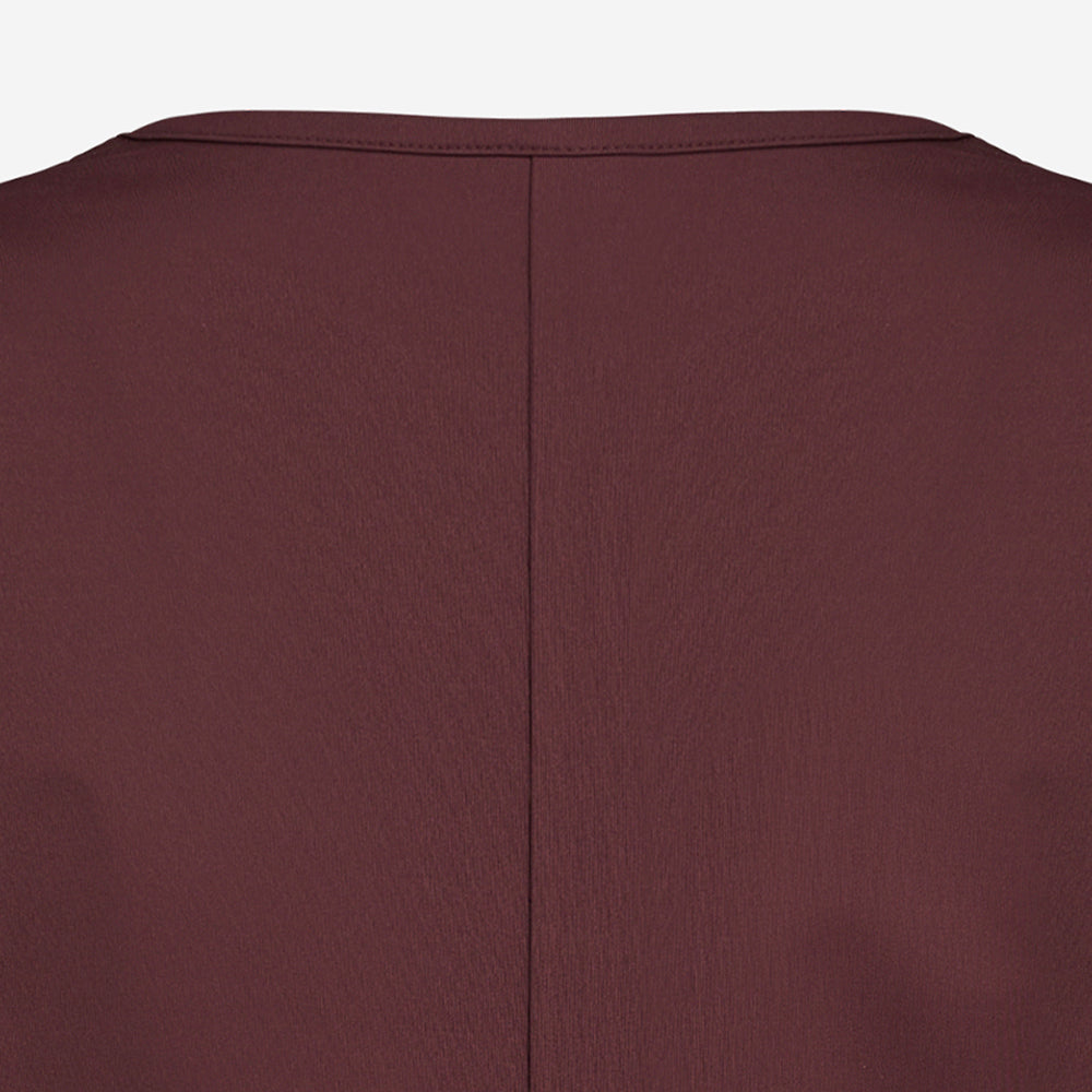 Áo Tay Dài Nữ Prospecs Semi-Crop Round - Đỏ - Supersports Vietnam