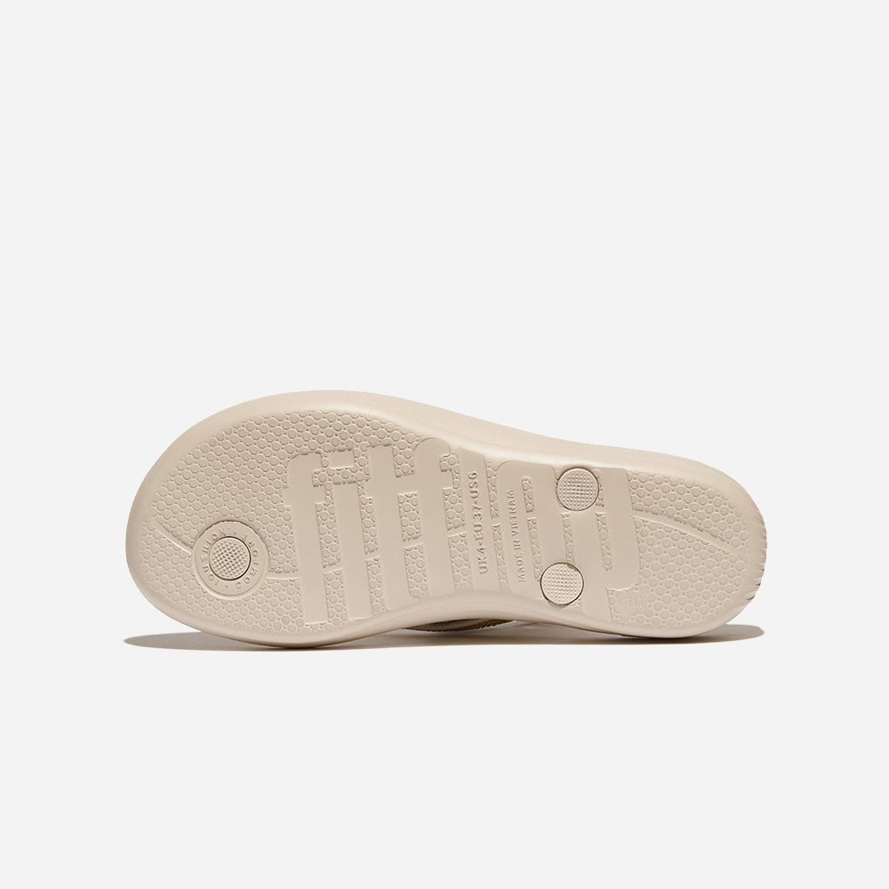 Dép Xỏ Ngón Nữ Fitflop Iqushion Sparkle - Be - Supersports Vietnam