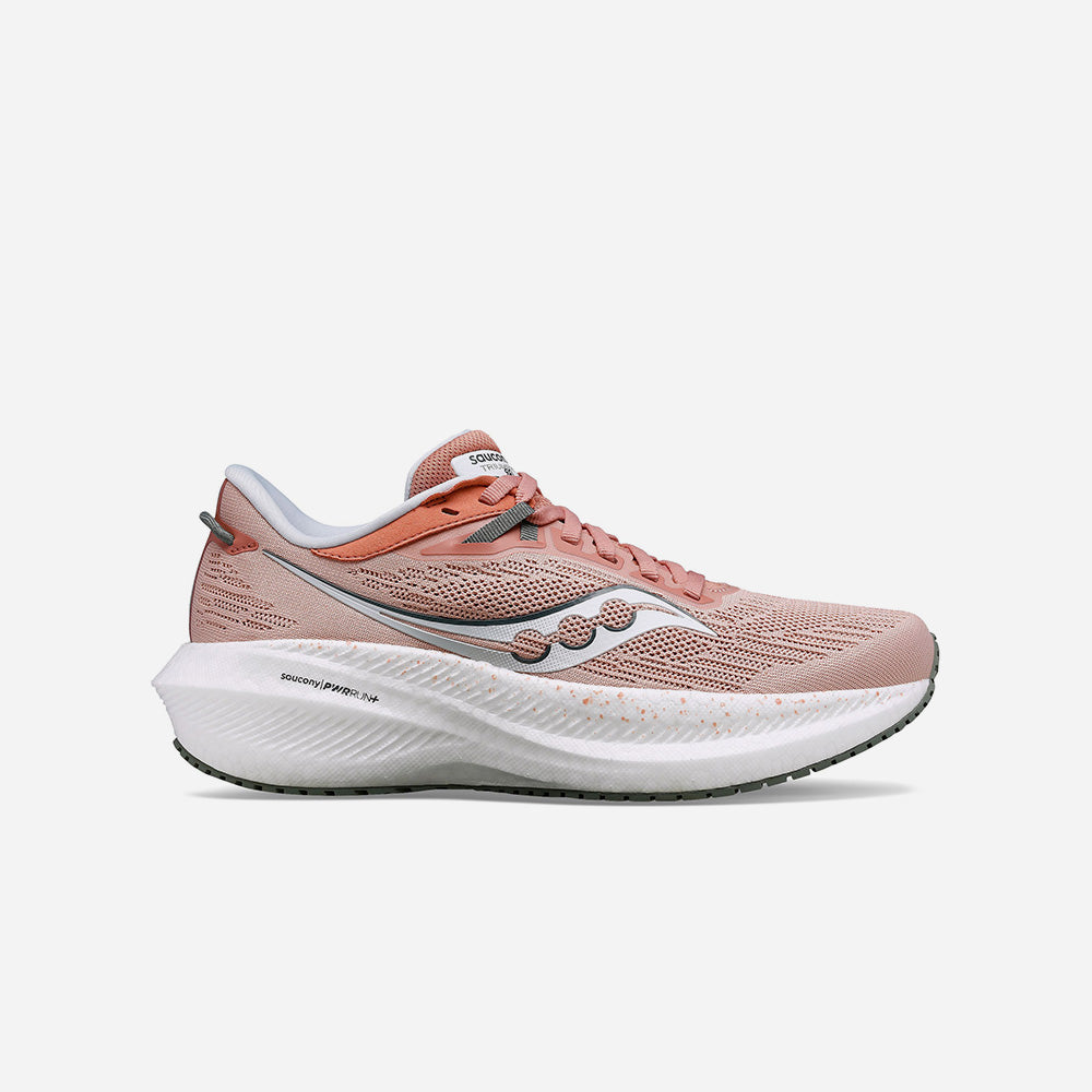 Giày Chạy Bộ Nữ Saucony Triumph 21 - Hồng - Supersports Vietnam