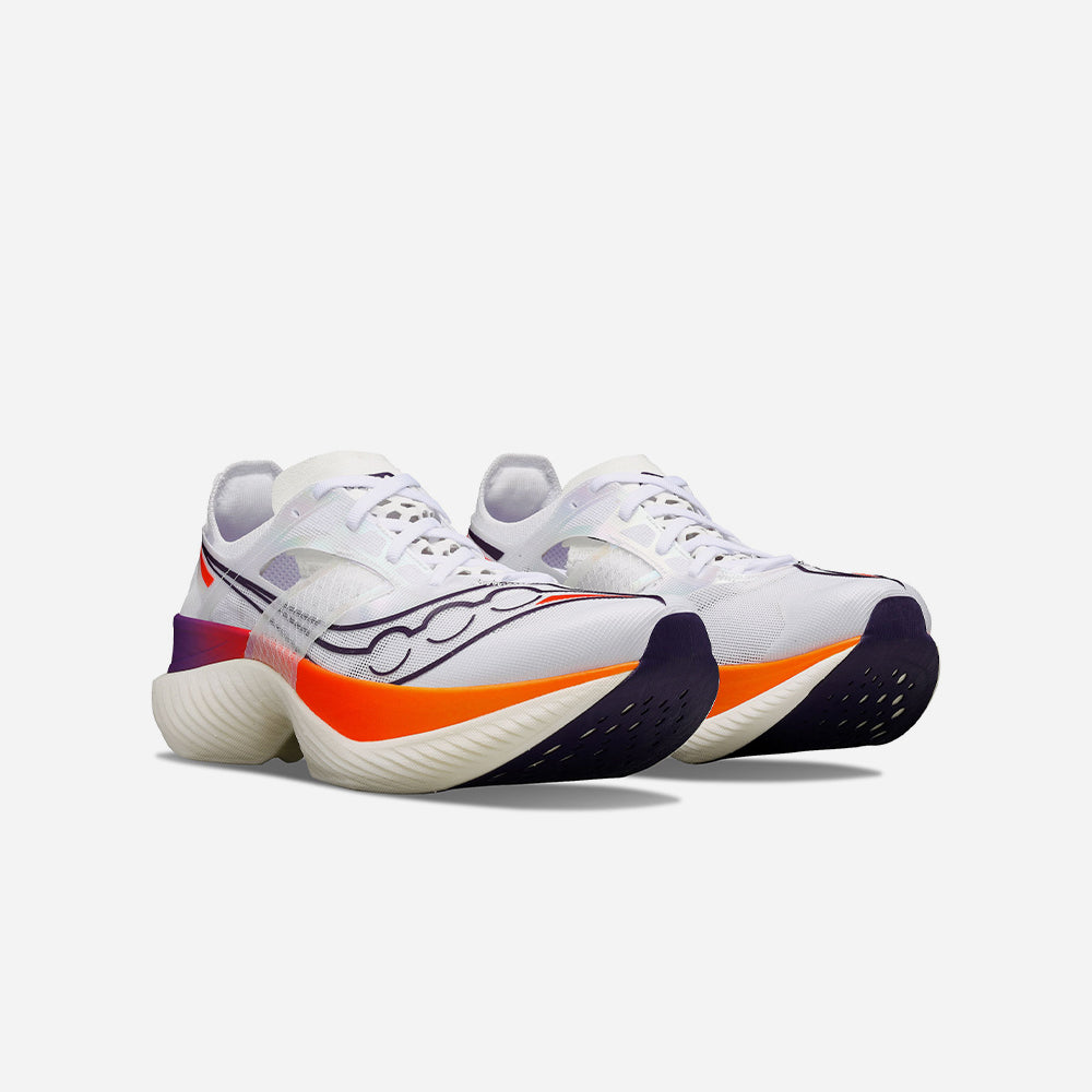 Giày Chạy Bộ Nam Saucony Endorphin Elite - Trắng - Supersports Vietnam