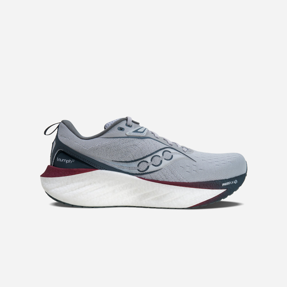 Giày Chạy Bộ Nam Saucony Triumph 22 - Xám - Supersports Vietnam