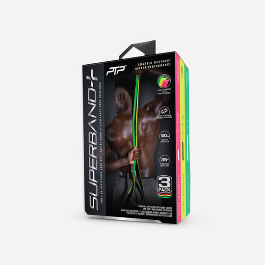 Dây Tập Kháng Lực Ptp Dual Colour Combo - Nhiều Màu