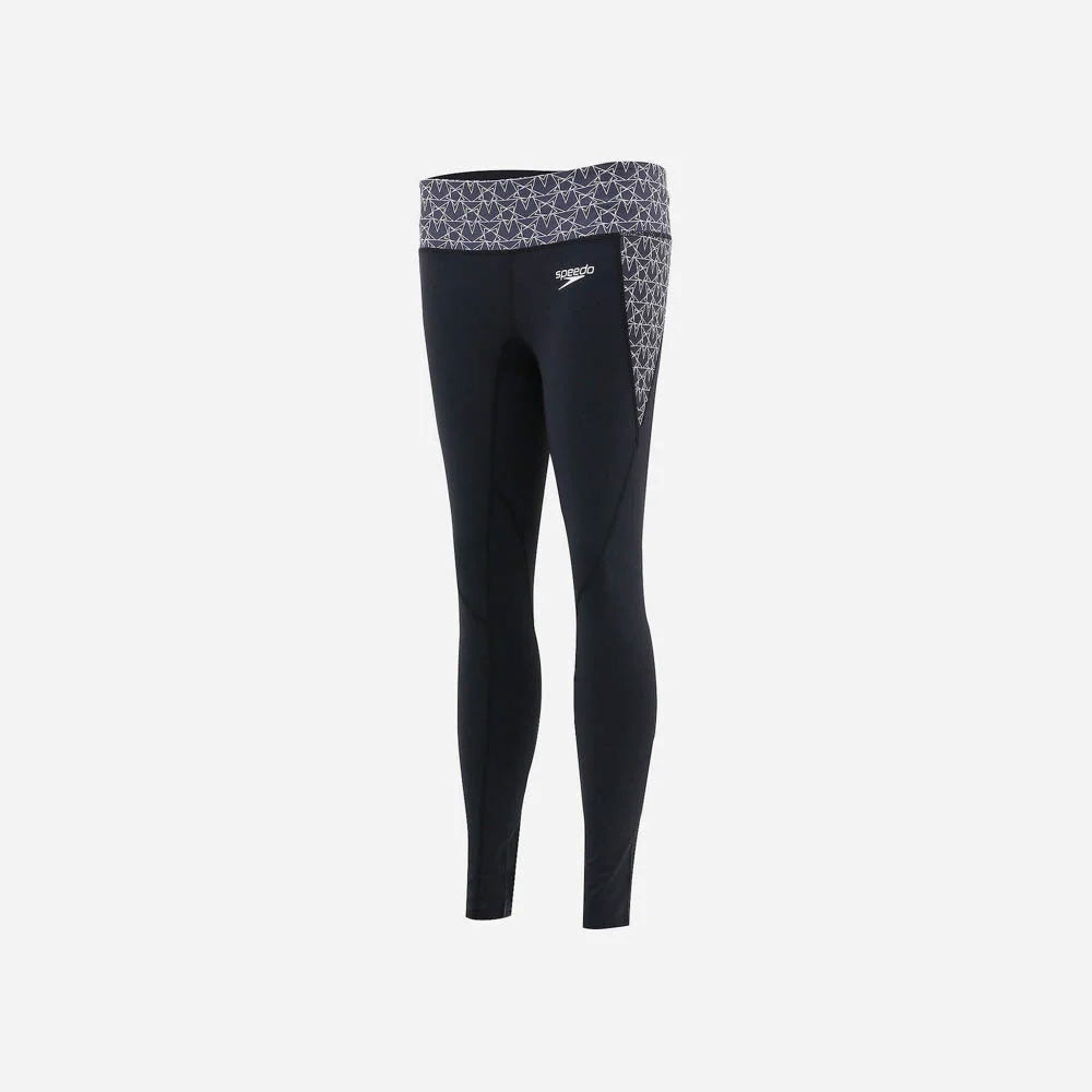 Quần Bơi Chống Nắng Nữ Speedo Performance Full Length - Đen - Supersports Vietnam