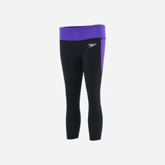 Quần Bơi Chống Nắng Nữ Speedo Performance 3/4 Length - Đen - Supersports Vietnam
