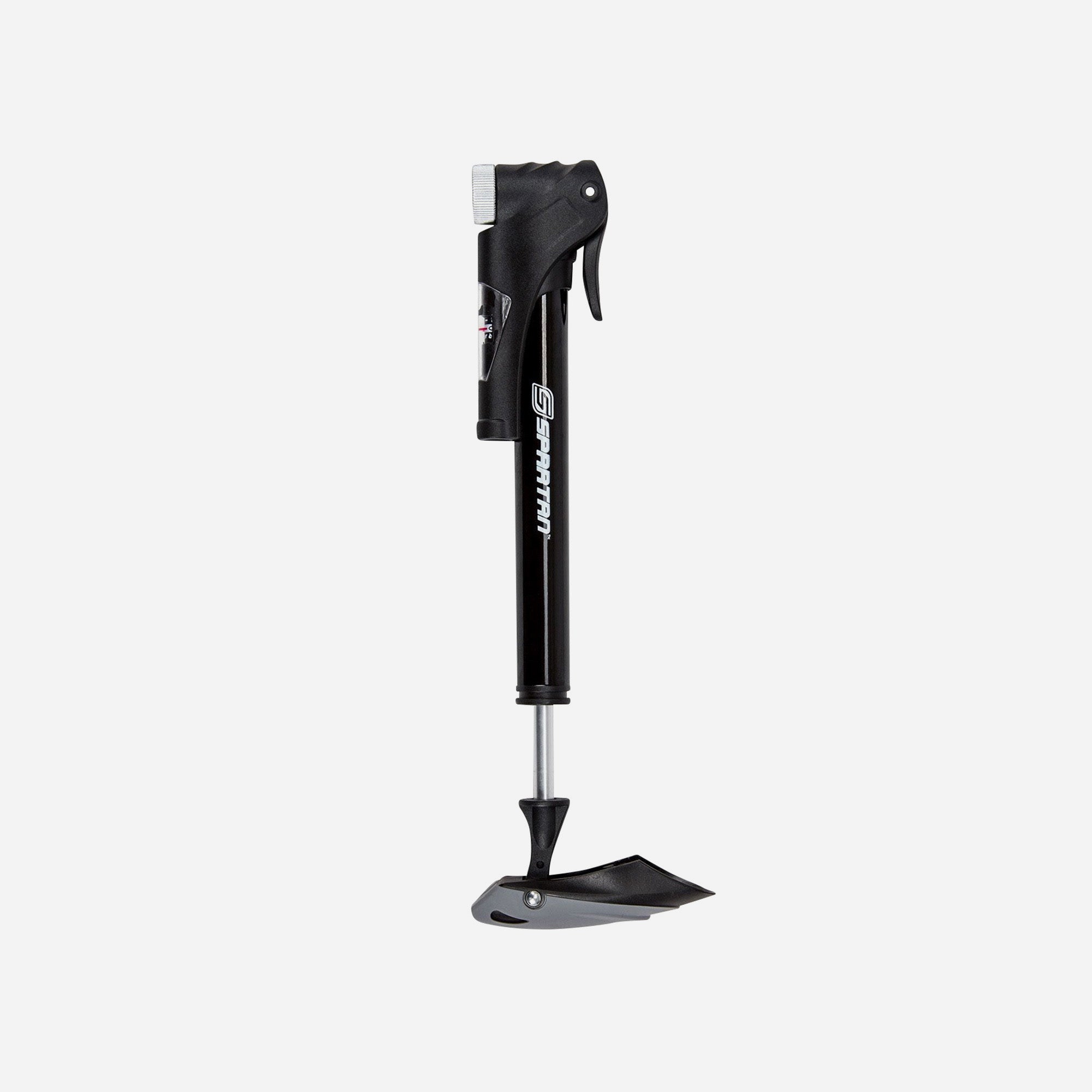 Bơm Bánh Xe Spartan Mini Pump With Gauge - Đen - Supersports Vietnam