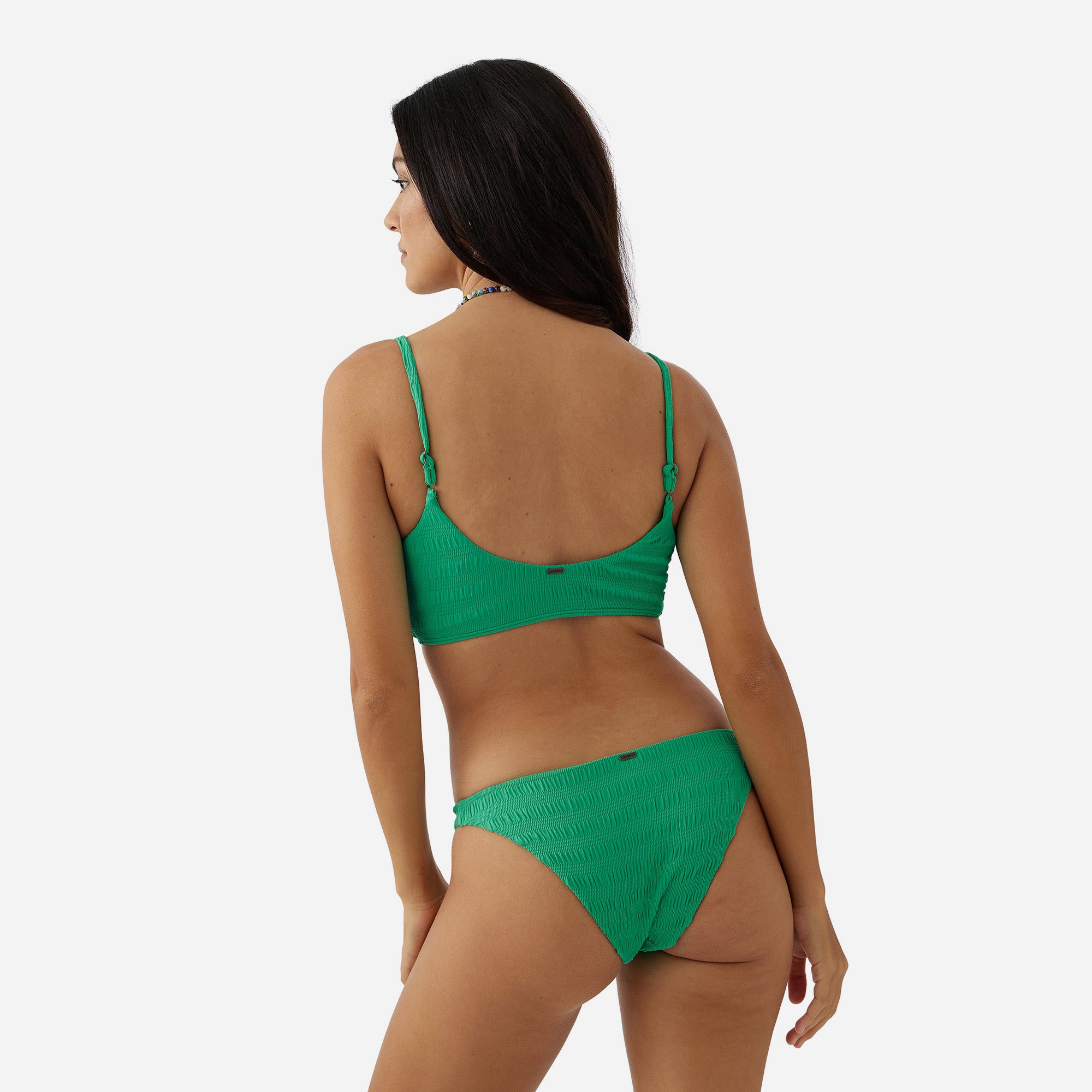Quần Bơi Bikini Nữ O'Neill Saltwater Solids Textured Flamenco - Xanh Lá - Supersports Vietnam